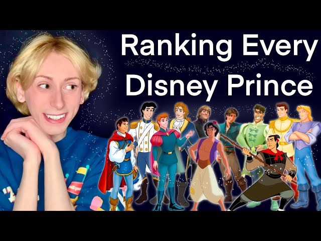 RANKING EVERY DISNEY PRINCE!! 👑🏰 with Nicky Marra!