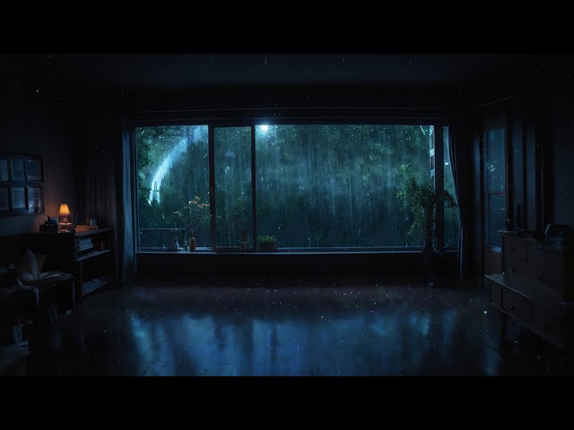 rain  sounds for deep relaxing in sleeping room