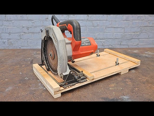 Great woodworking tool ideas for you / Homemade circular saw