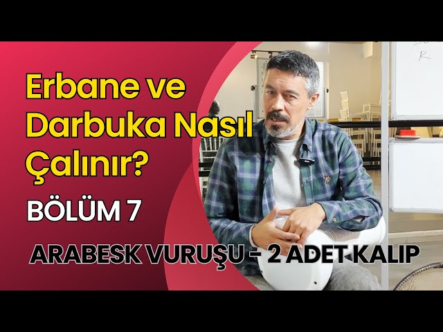 #erbane #darbuka nasıl çalınır? Bölüm 7 #arabesk  müziklerine nasıl darbuka çalınır? temel kalıplar