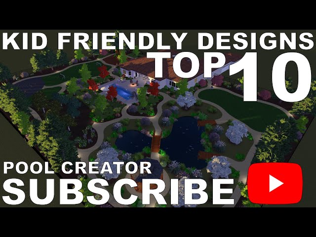 Top 10 Kid Friendly Designs - Swimming Pool & Landscape Ideas - Epic Backyard Outdoor Living (HD)