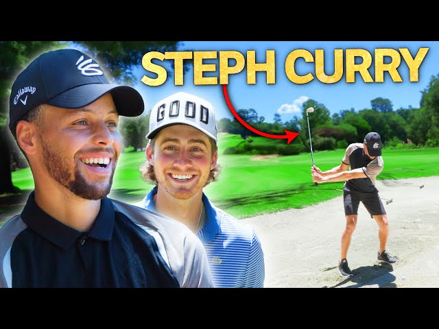 Steph Curry Plays Golf W/ Good Good