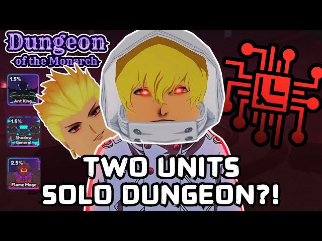 SOLO DUNGEON With ONLY 2 UNITS | Anime Last Stand