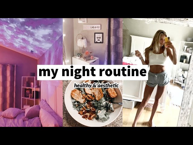 my ~vibey~ summer night routine