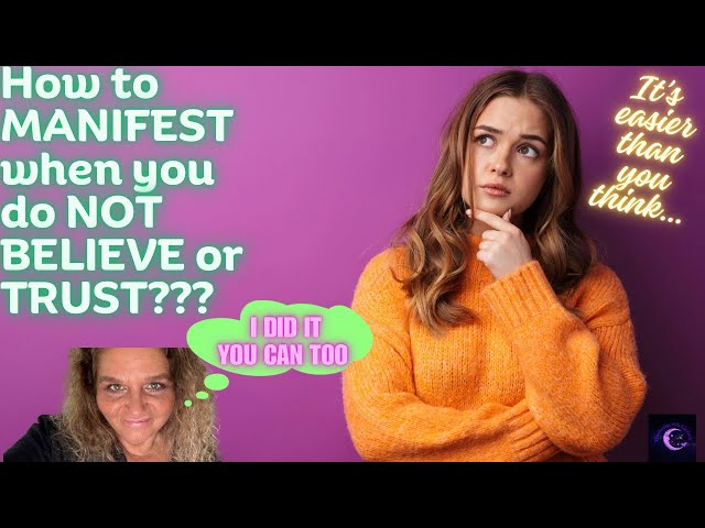 How to MANIFEST when you do NOT BELIEVE or TRUST | Neville Goddard | Manifesting with Kimberly