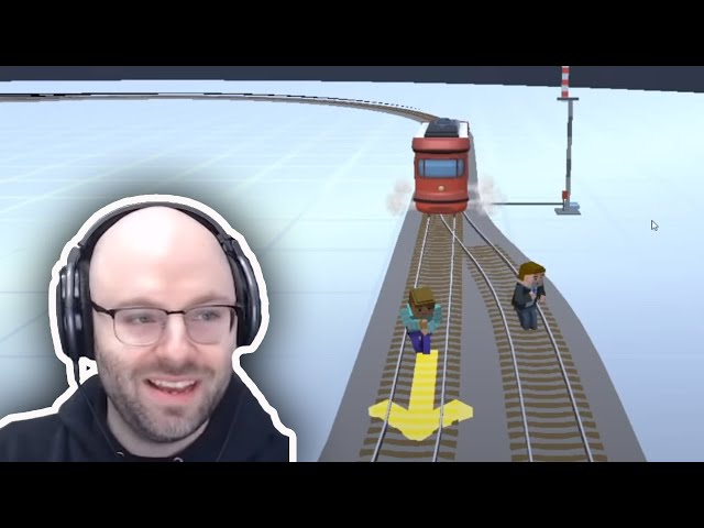 Someone Turned The Trolley Problem Into A Game (Dr. Trolley's Problem)