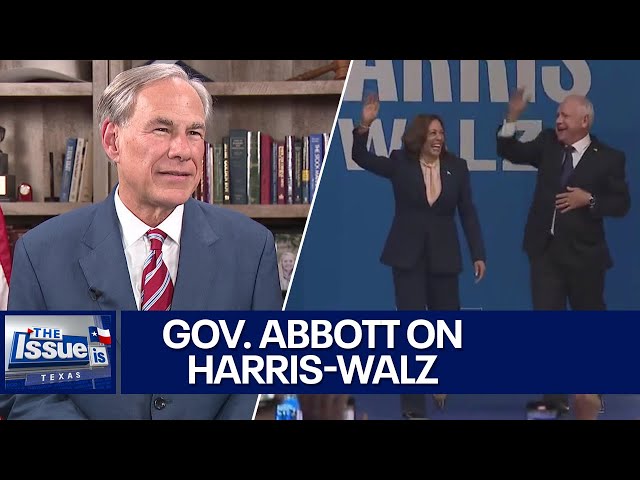 Texas Gov. Greg Abbott on Harris-Walz ticket: 'This is liberal extremism'