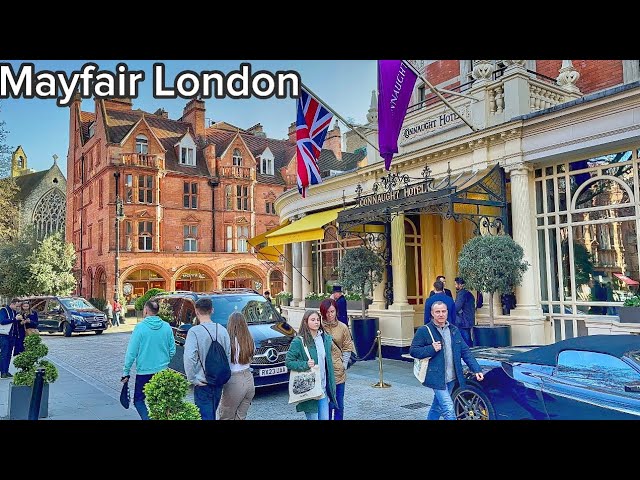 Mayfair London Walking Tour |Lifestyles of the Rich and Famous | MAYFAIR Posh area in Central London