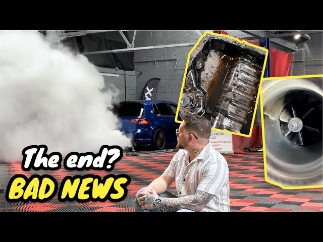 I FOUND METAL FRAGMENTS IN MY FORGED ENGINE! “END OF THE GOLF R”