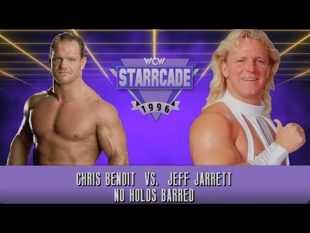 1996 Dec.29 - WCW Starrcade - Chris Benoit vs. Jeff Jarrett - No DQ - WWE 2K22