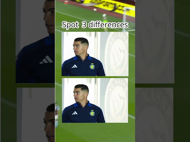 Can You Spot the Difference? ⚽️ Football Challenge!  #football #quiz #spotthedifference #game