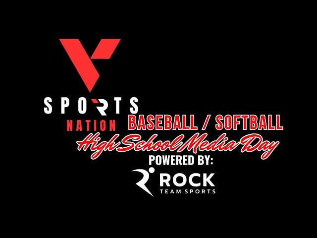 Varsity Sports Nation Baseball/Softball HS Media Day: Powered by Rock Team Sports