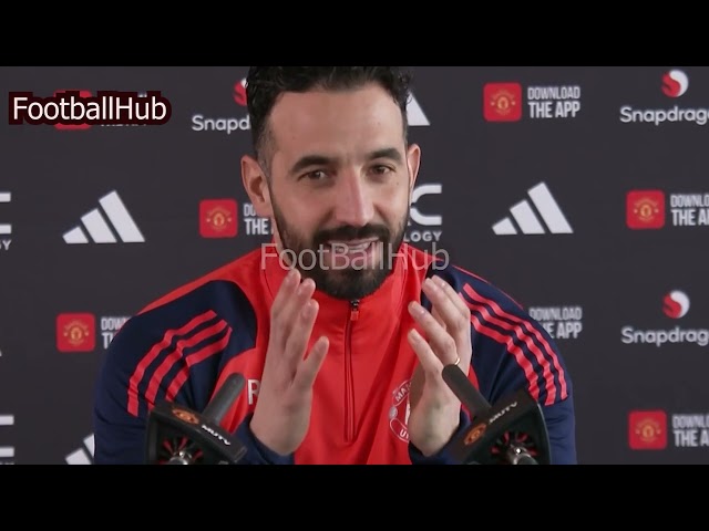 Press Conference Everton vs Man utd Ruben Amorim