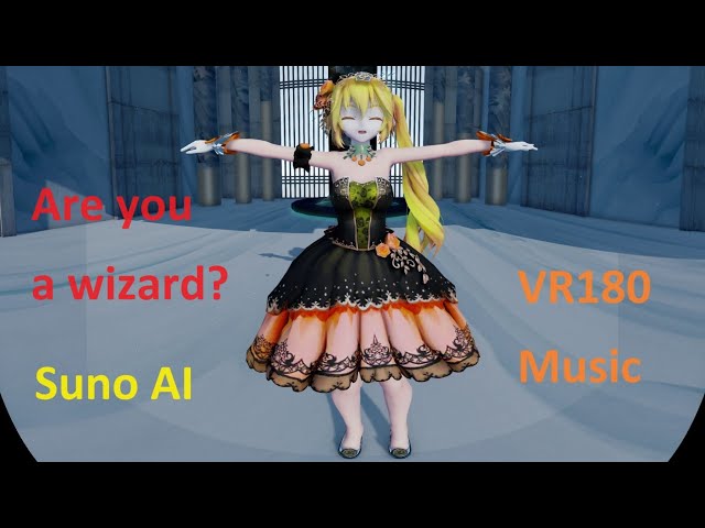 MMD VR180 [Are you a wizard?] Neru & Suno AI