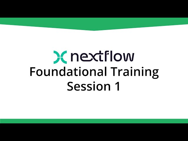 Community Foundational Nextflow Training - Session 1