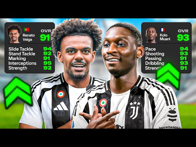 I Rebuild JUVENTUS With Amazing NEW TRANSFERS!