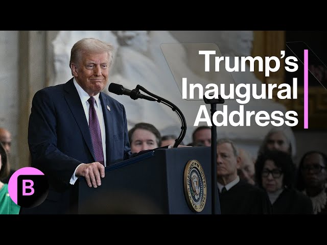 President Trump Delivers Inaugural Address, Promises 'Golden Age' (Full Speech)