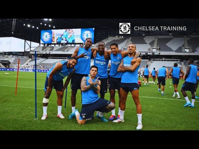 CHELSEA TRAINING IN THE USA