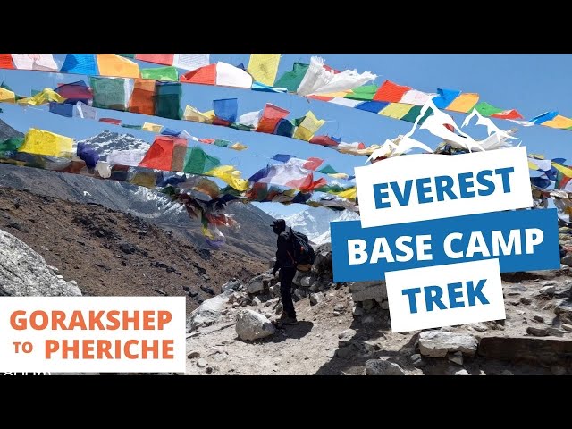 Gorakshep to Pheriche | Part 10 Everest Base Camp Trek | Return from EBC | Thukla Pass #ebc #trek