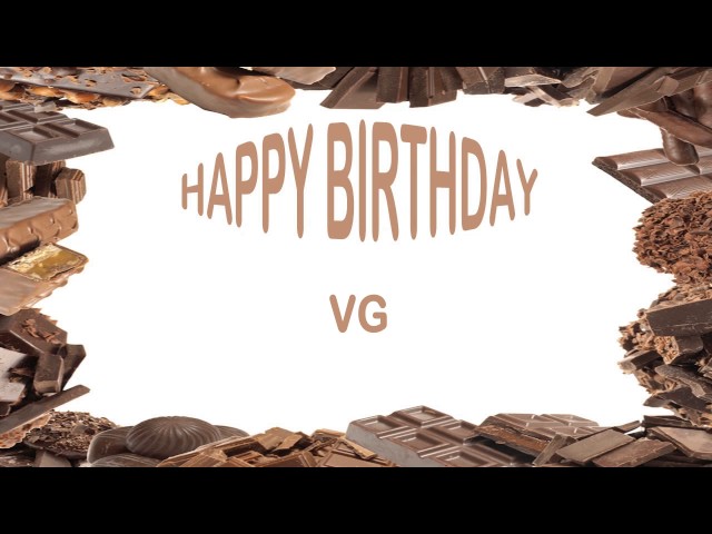 VG   Birthday Postcards & Postales