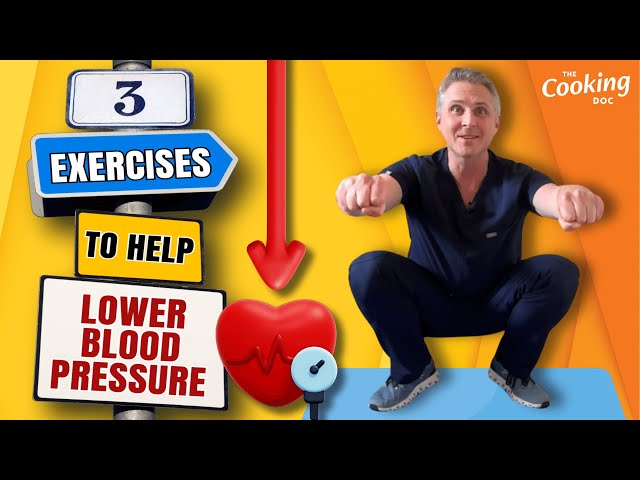 3 Simple Exercises to Help Lower Blood Pressure!