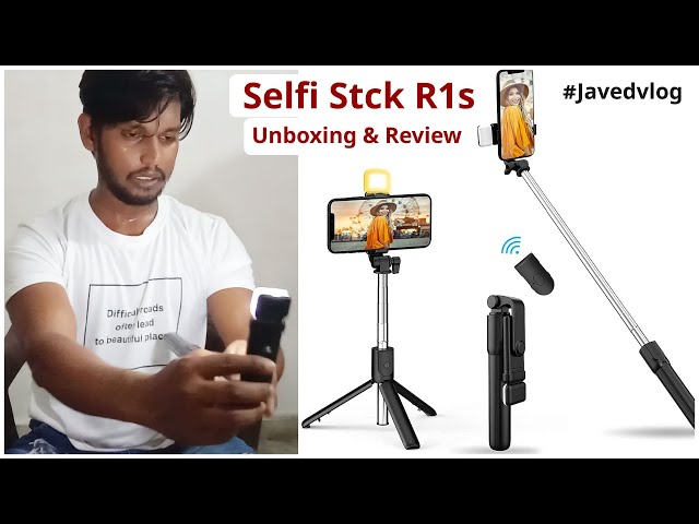 Selfi Stick R1s Unboxing & review | #Javedvlog #vlog2023 #selfistick