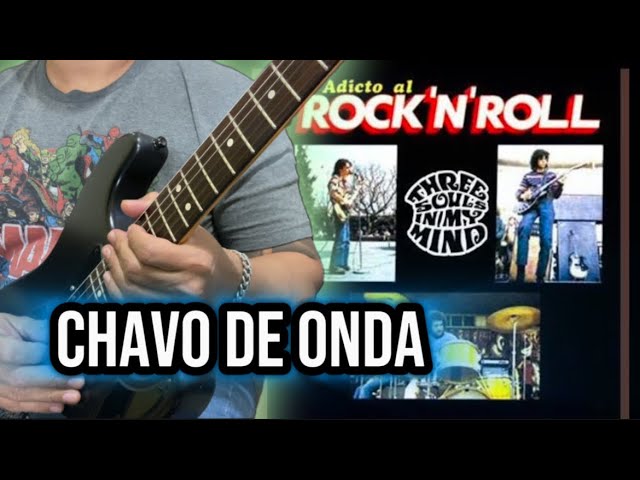 Como tocar Chavo de onda  - El Tri - guitarra - tutorial