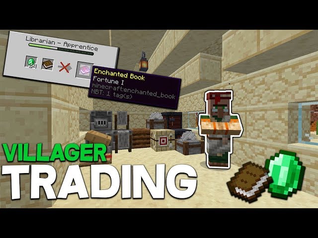 Villager Trading & Jobs! - Minecraft Survival Let's Play - E39