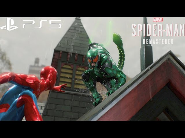 FiGHT WiTH SCORPION Marvel Spiderman Remastered#DAY16{PS5PRO 4K HDR 60FPS}#spiderman#ps5#gaming#yt