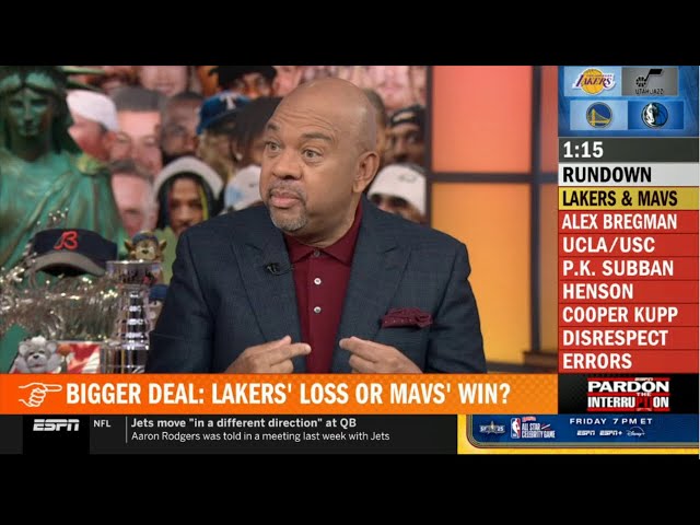 Pardon the Interruption | Bigger deal: Lakers loss in Luka's 2nd game or Mavs win? - Michael Wilbon