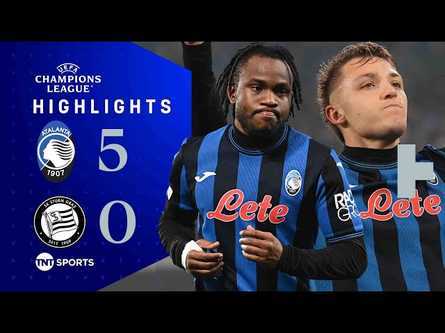 Lookman Stars In Atalanta Dominance 🤩 | Atalanta 5 - 0 Sturm Graz | UEFA Champions League Highlights