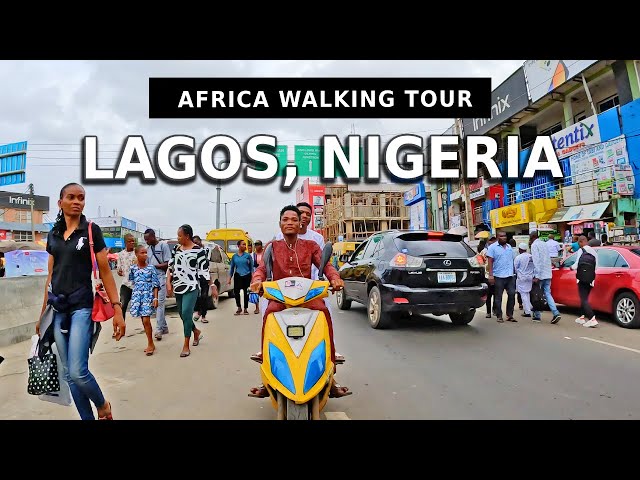 This is LAGOS NIGERIA! 🇳🇬 Africa's Most Populous City - 4K Walking Tour