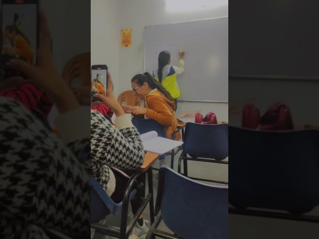 Girl does magic in middle of the class while teacher is teaching! 🔥🔥😱❤️❤️