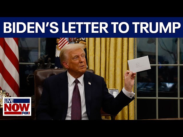 Biden's letter to Trump revealed | LiveNOW from FOX