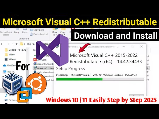 How to Download & Install Microsoft Visual C++ in Windows 10/11 Easily 2025