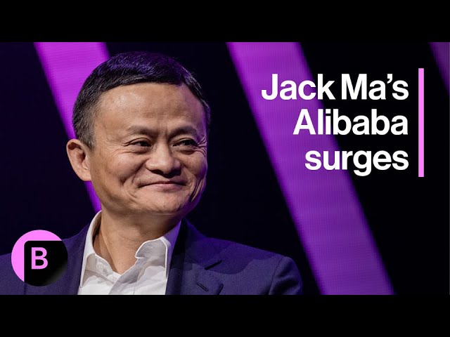 Jack Ma's Alibaba Soars on E-Commerce, Cloud Services