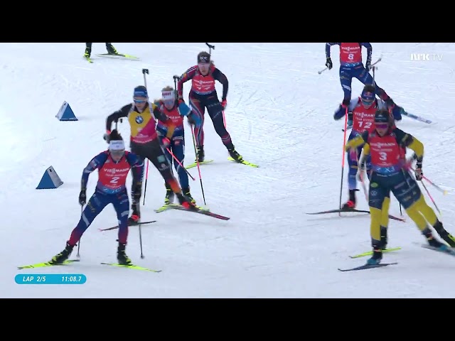 Biathlon World Cup 24-25, Race 34, Mass Start Women, Ruhpolding, Germany