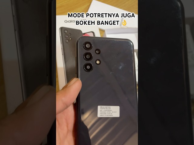 TEST SAMSUNG A13 SUDAH DI LENGKAPI KAMERA WIDE JERNIH BANGET