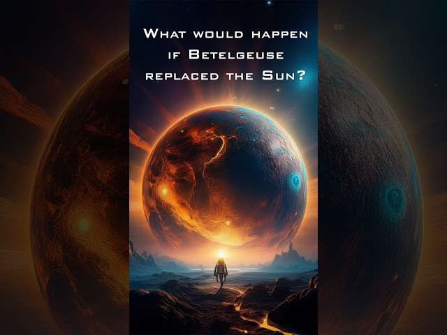 What would happen if Betelgeuse replaced the Sun? #space #sun #science #astronomy #cosmos #universe