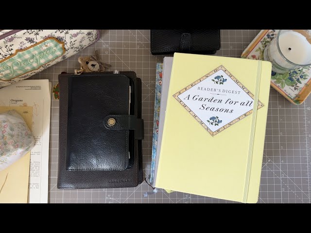 Mid-year planner and journal lineup | A closer look at my diary, commonplace and scrapbook