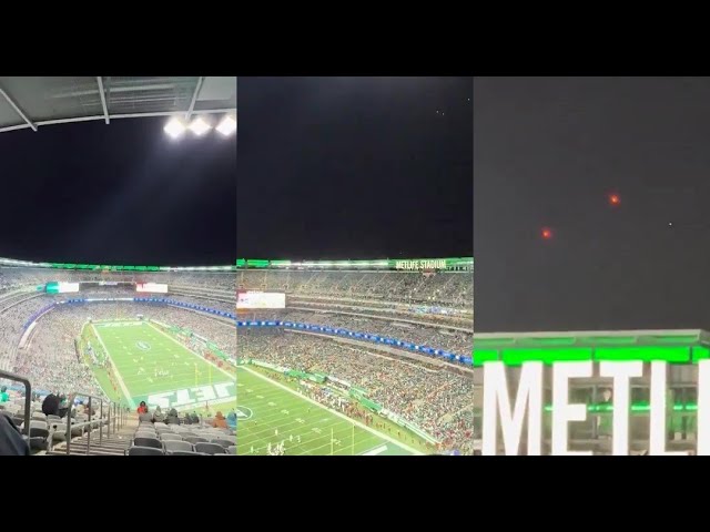 UFO sighting, MetLife Stadium, New Jersey, USA