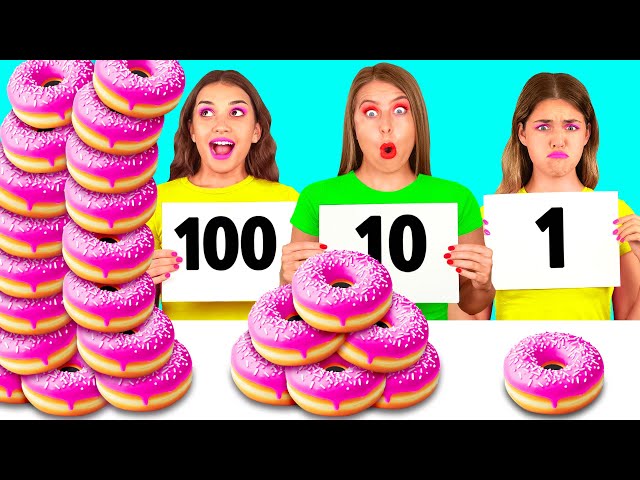 100 Layers of Food Challenge | Awesome Kitchen Tricks by TeenTeam Challenge