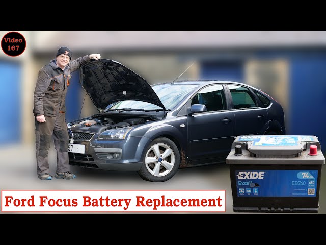 Ford Focus Car Battery replacement on 2007 Mk2  🚗 & Bringing a DEAD battery back to life again !!!