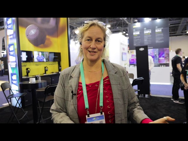 IQbuds MAX Reaction Video - Interview with Audrey @ CES