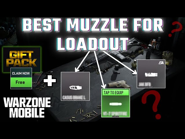 BEST 3 Muzzles For SMG & AR In Warzone MOBILE | Loadout Guide