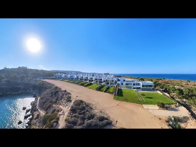 Periyiali Konnos Villas Beach Resort Drone Video 17 August 2024 By Virtual-Cyprus.com