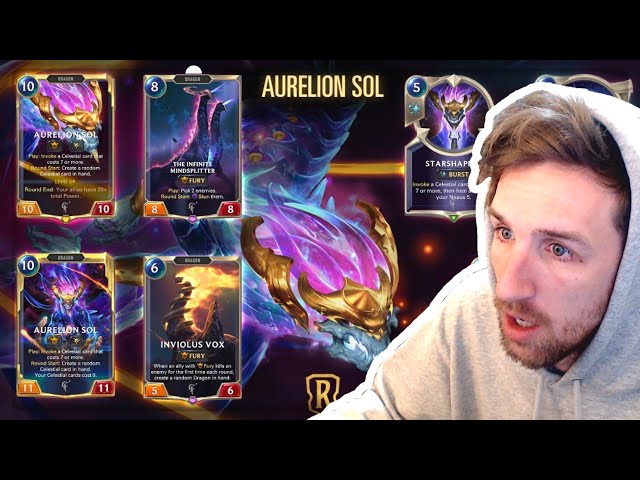 AURELION SOL 10 MANA CHAMPION!! Legends of Runeterra | Card Reveal