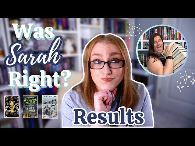 Was Sarah Right About These Books? - Vlog Style Wrap Up | Bookmas Day 18