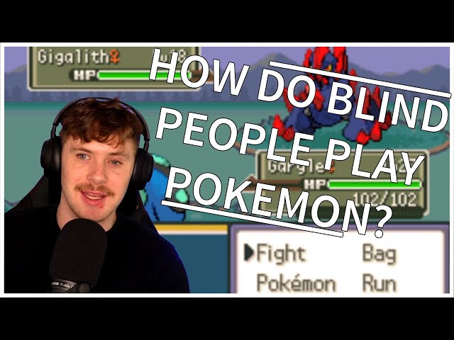 How Blind People Play Pokemon with This Accessibility Mod!