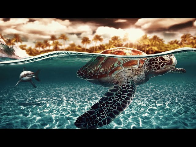 Aquarium 4K VIDEO (ULTRA HD) 🐠 Sea Animals With Relaxing Music 🐠 Rare & Colorful Sea Life Video